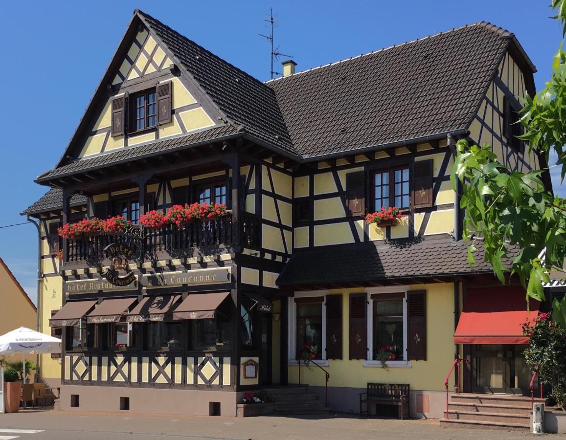 Hôtel-Restaurant A La Couronne Kilstett Exterior foto